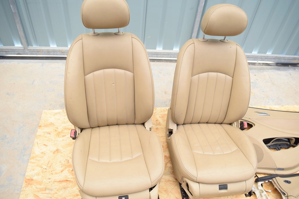 фото №7, Mercedes w219 оббивка сидіння сидіння uk шкіра комплект