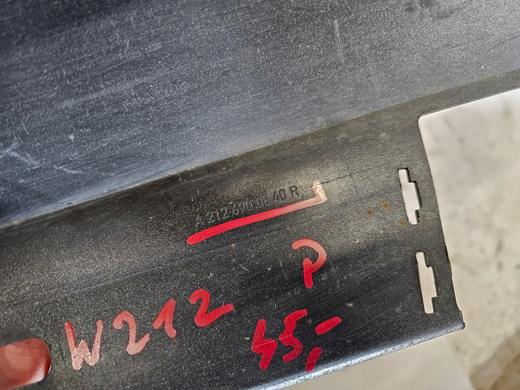 фото №13, Mercedes e-klasa w212 молдинг порог порог правая a2126900840