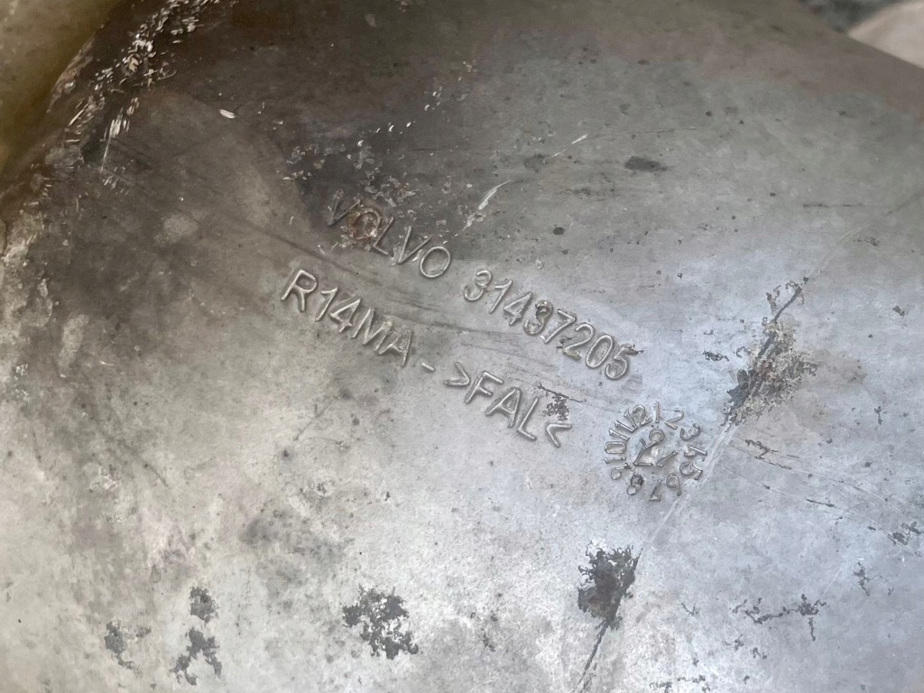 фото №7, Volvo xc90 ii xc60 s90 v90 t6 t8 резонатор всмоктуючий захист теплова глушника