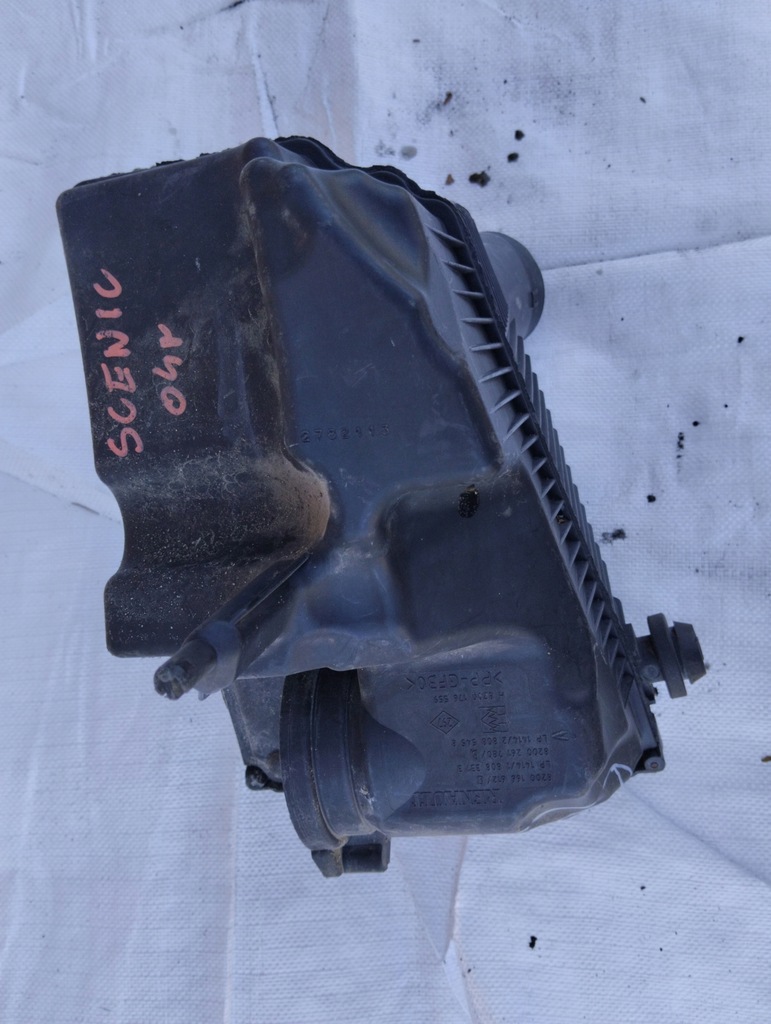 фото №1, Корпус фильтра воздуха renault scenic ii 2 megane ii 1.9 dci 8200166612d