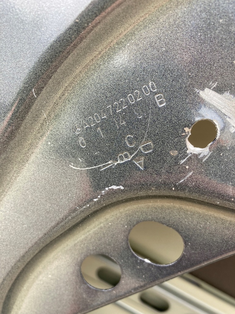 фото №12, Дверь правое правый перед mercedes glk w204 x204 08-