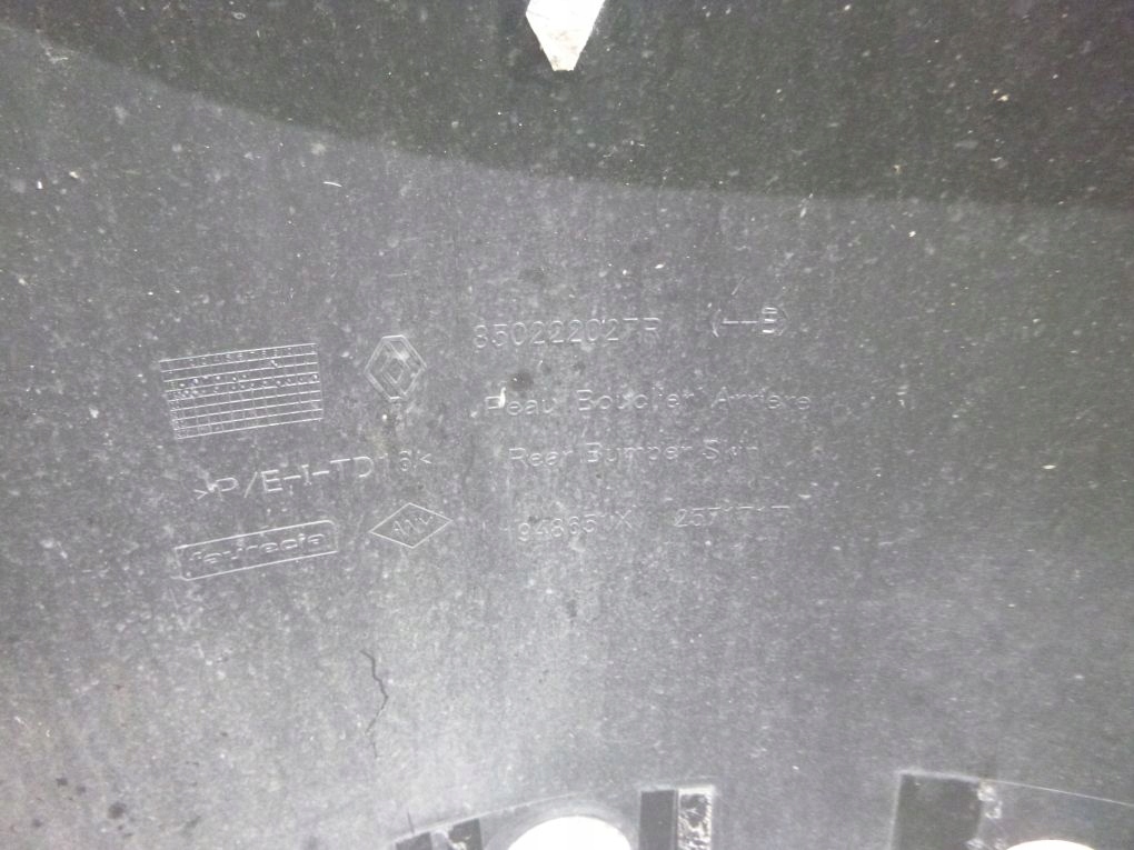 фото №9, Dacia оригинальный номер 850222027r бампер