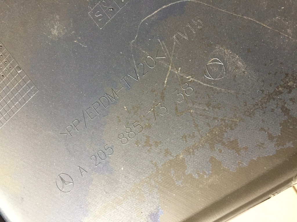 фото №11, Mercedes w205 amg диффузор спойлер бампера заднего