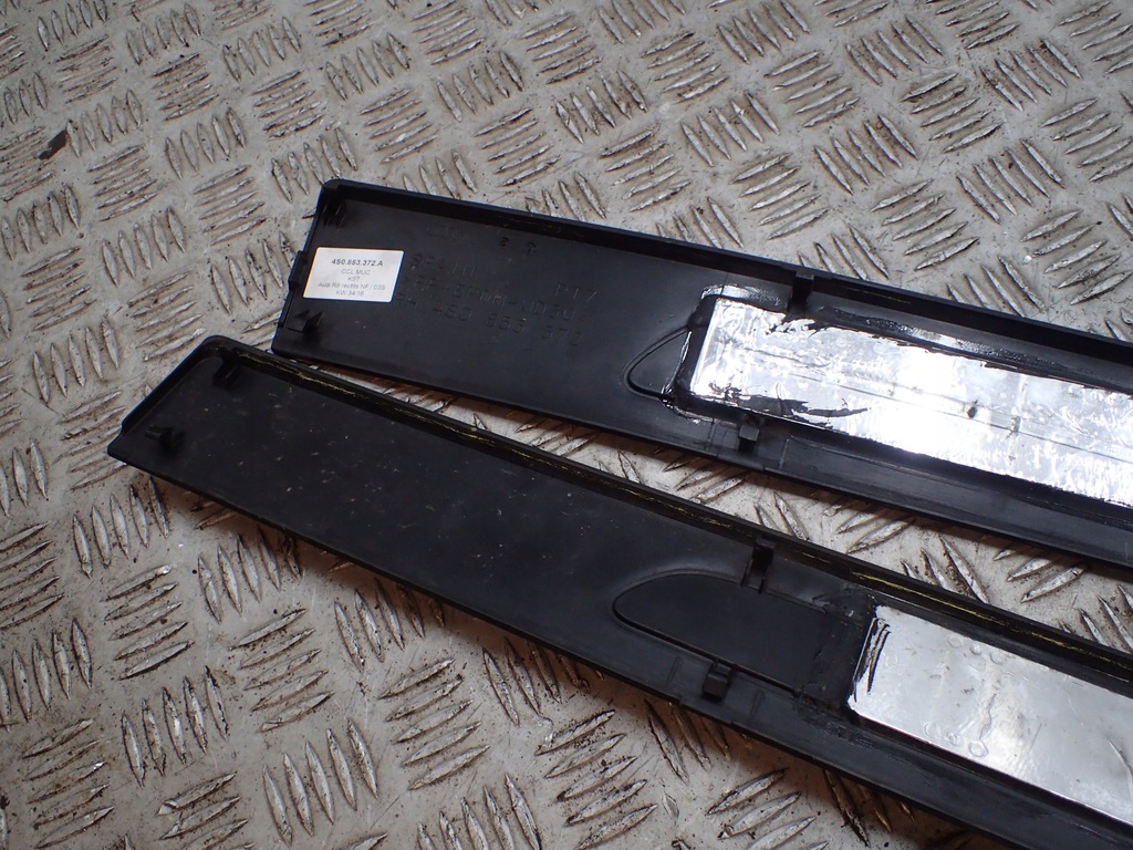 фото №4, Audi r8 4s накладки пороговые декоративные накладки