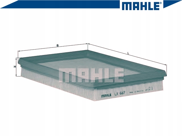 фото №2, Фильтр воздуха [mahle]