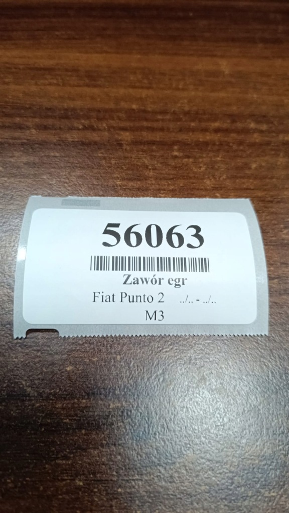 Fiat punto ii 1.9 jtd клапан egr 46778209 Цена