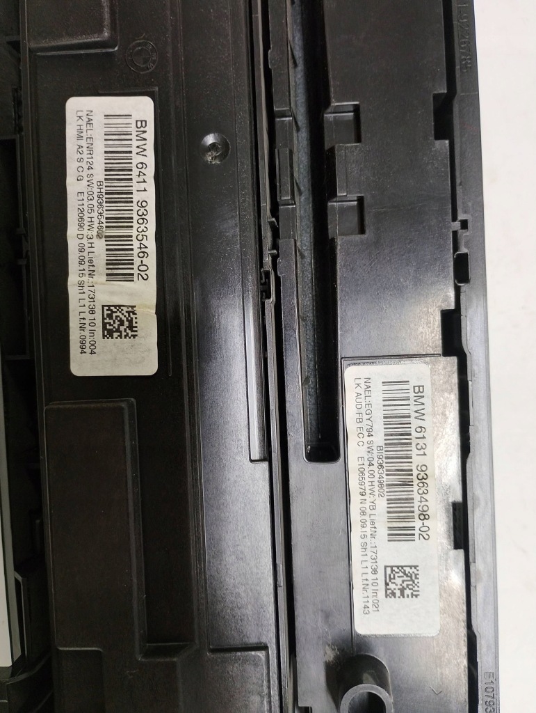 Bmw панель кондиціонера радіо 9363498 9363546 Київ