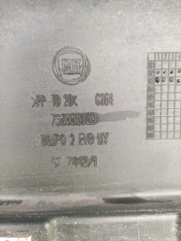 фото №9, Бампер перед передній fiat grande punto lift 10-