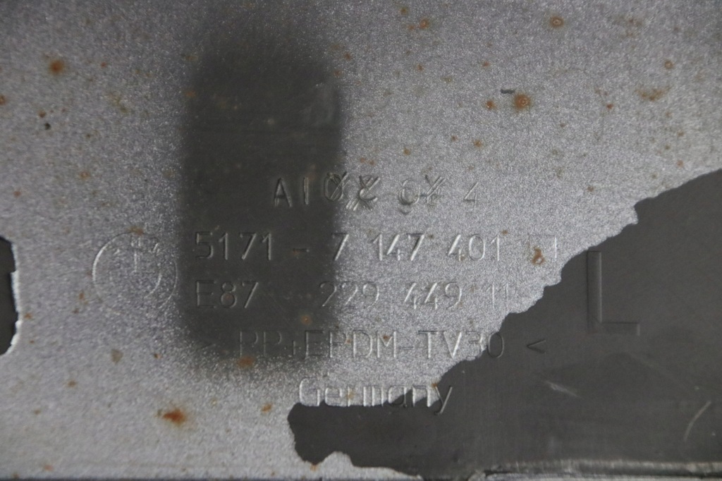 фото №8, Bmw e87 przed liftem молдинг порог левая 7147401