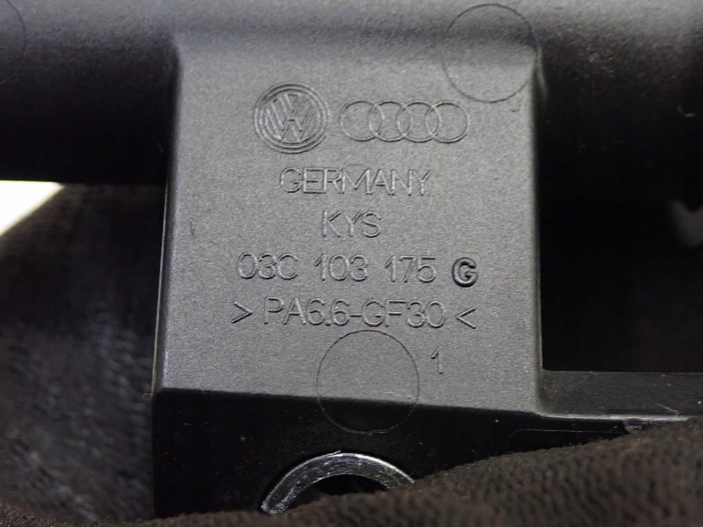 фото №8, Wąż шланг труба воздуха vw golf v vi plus + cross 1.4 tsi cax 11r