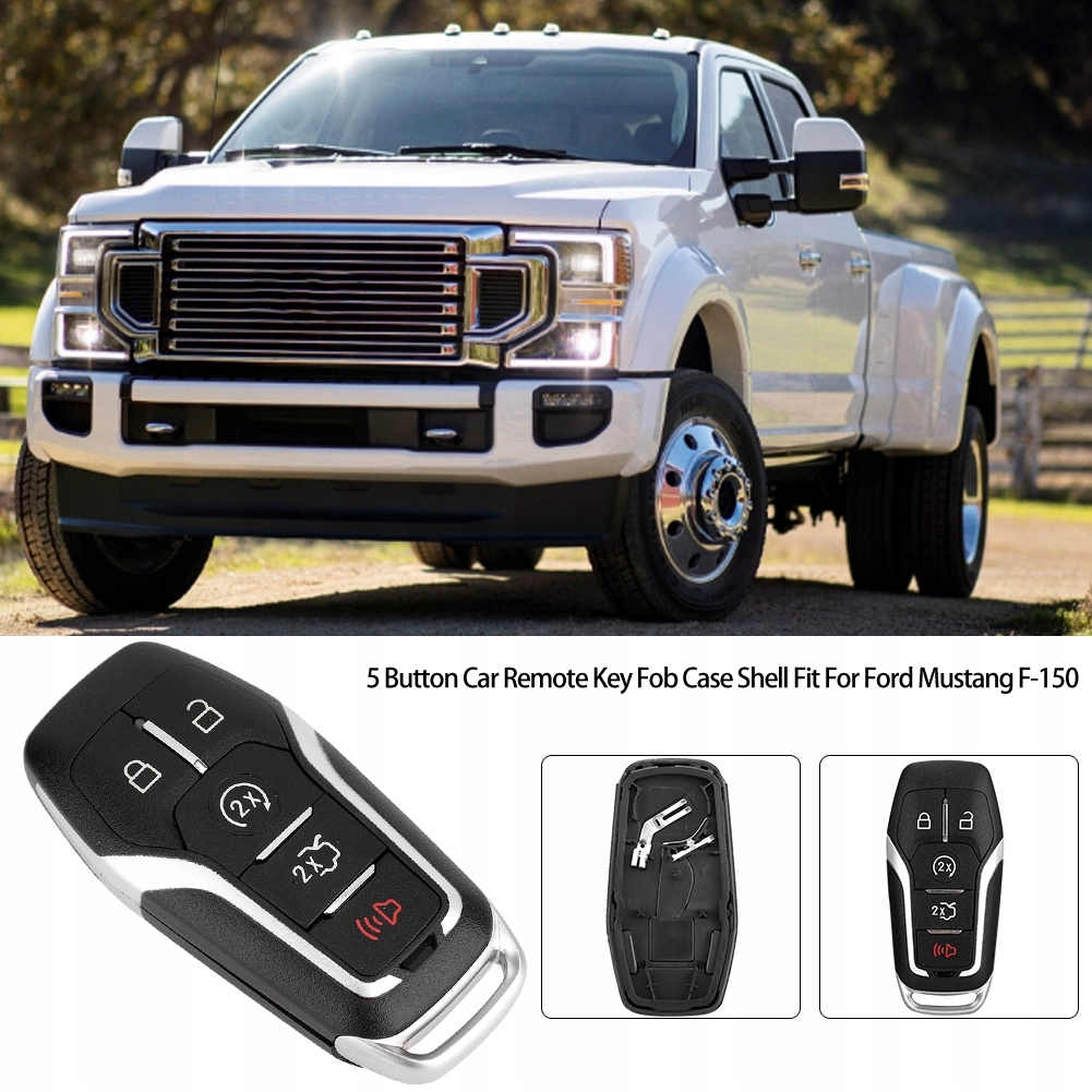 фото №6, 5-przyciskowa корпус пульта з ключ