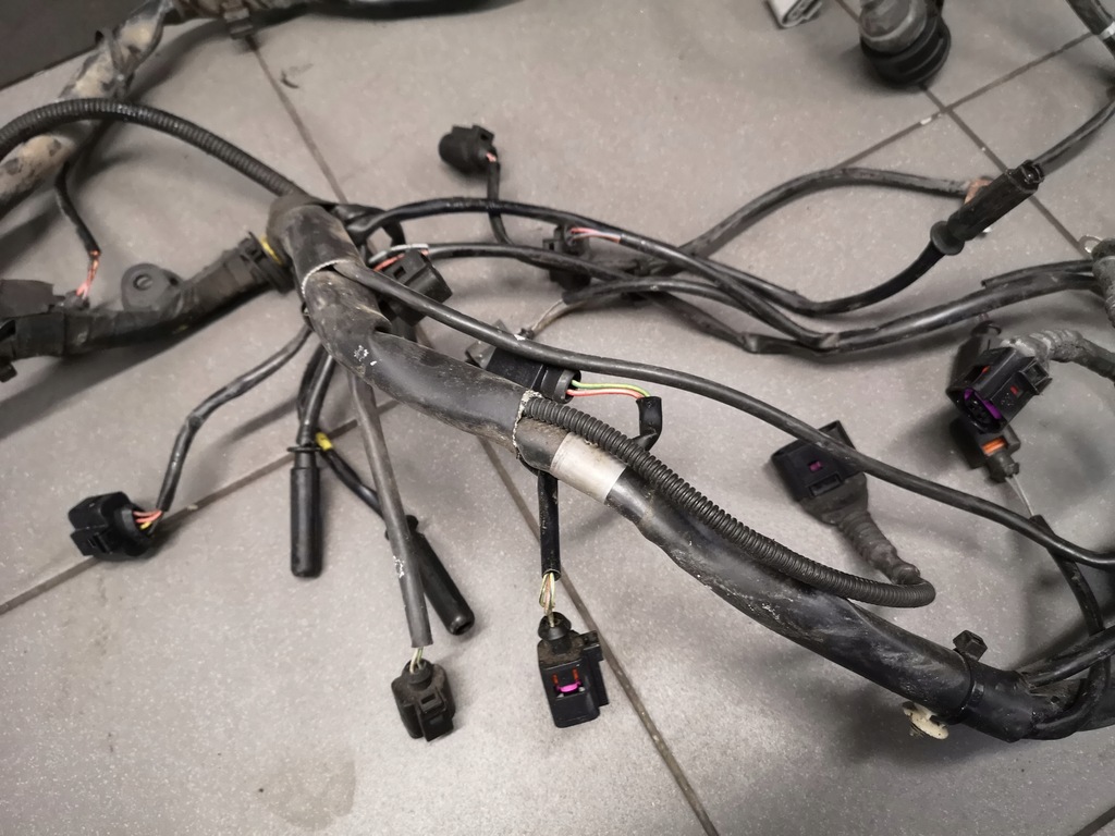 фото №5, Жгут двигателя audi a8 d3 3.0 tdi uk 4e2971713an