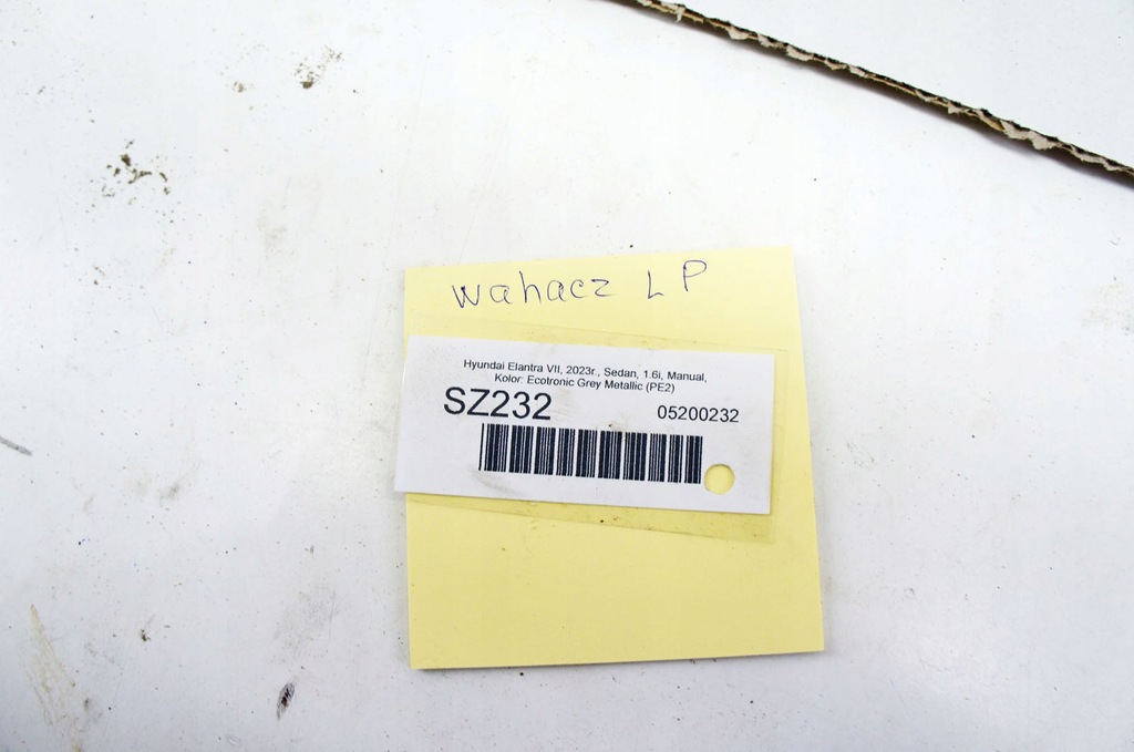 фото №7, Sz232 hyundai elantra vii 1.6i важіль лівий перед 54500aa100