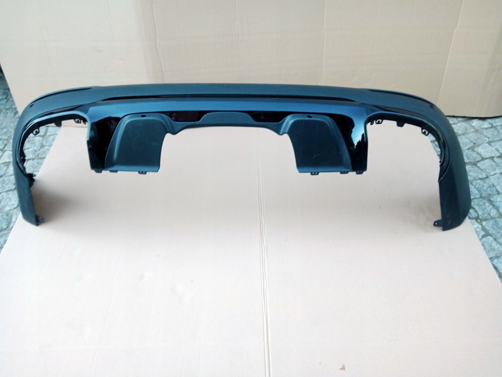 фото №1, Mercedes glc w253 спойлер дифузор накладка бампера задня 2018r-