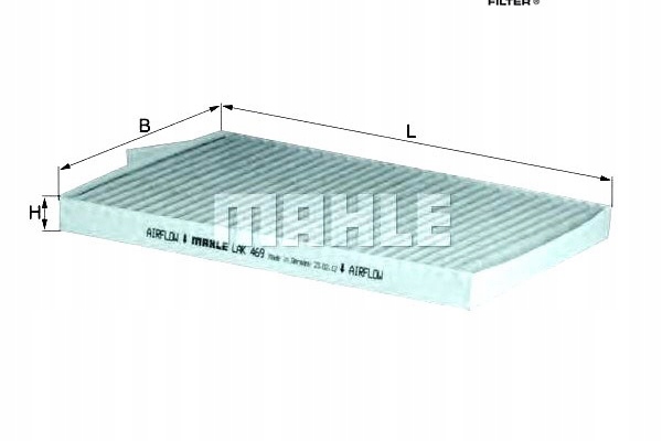 фото №2, Knecht lak 469 фильтр, вентиляция пространство пассажирский