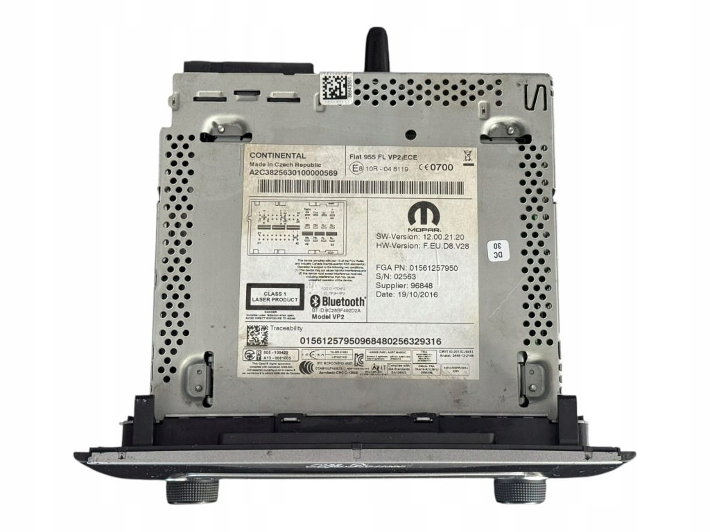 Радіо cd alfa romeo mito 01561257950 + kod Оригінал