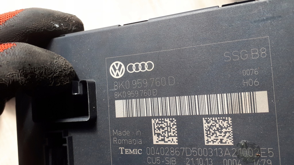фото №6, S4 b8 lift a4 модуль блок керування сидіння 8k0959760d s5