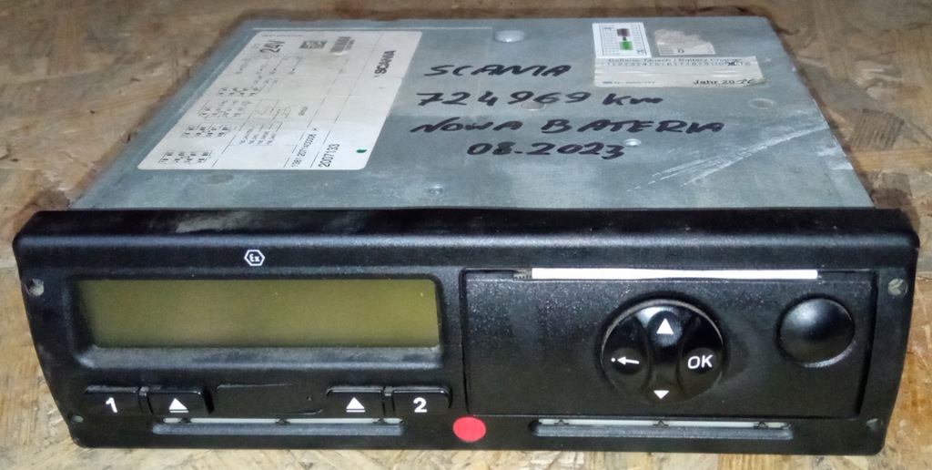 фото №1, Тахограф scania 4 r