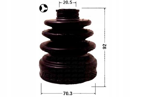 фото №2, Набір захист шарнір febest 28323ag010