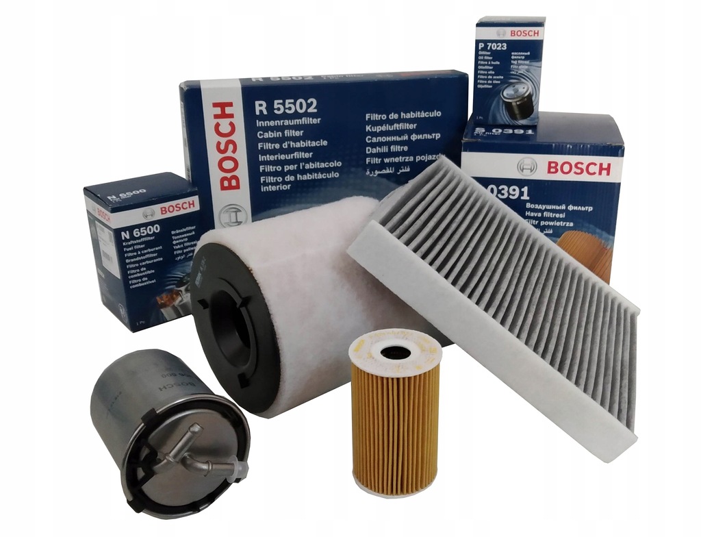 фото №1, Skoda rapid 12- 1.6 tdi 90km 105km фильтры набор