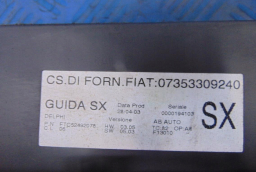 фото №5, Alfa romeo 147 1.9d керування обігрівач 07353309240