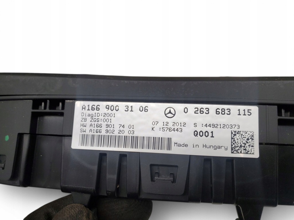 фото №5, Mercedes-benz gl x166 a1669003106 прилади, прилади