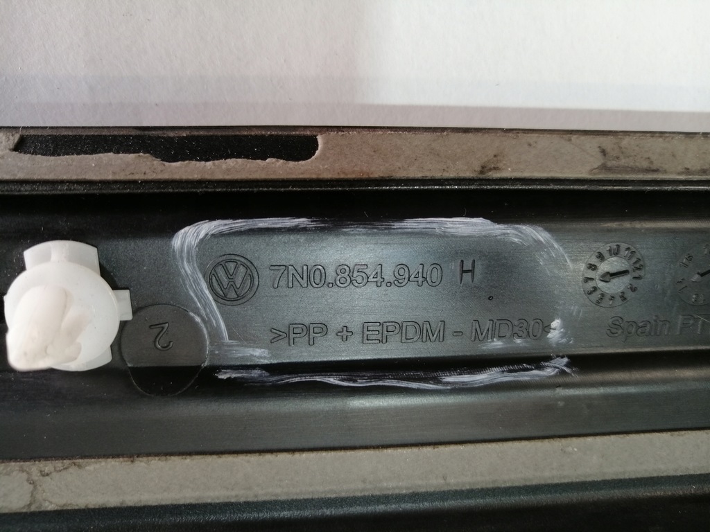 фото №10, Vw sharan молдинг дверь правый перед