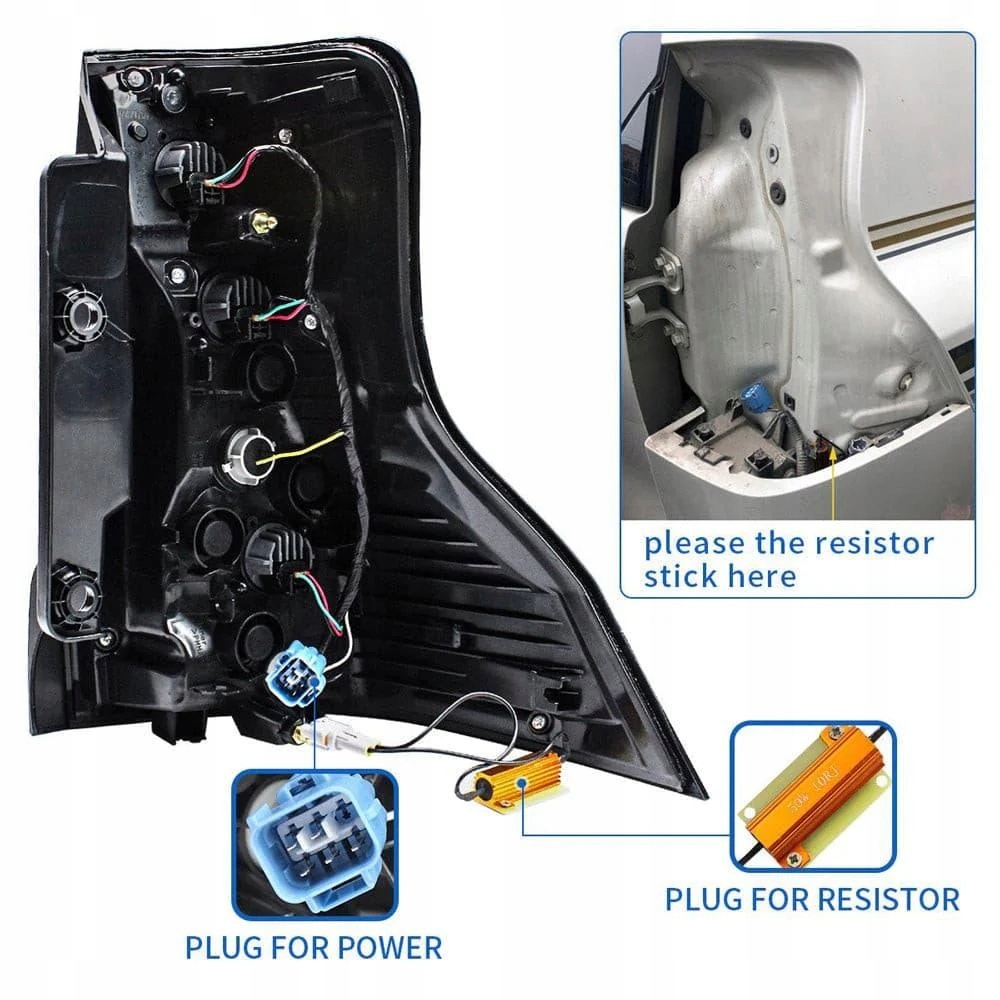 Фары задняя комплект  vland led smoke тюнинг toyota land cruiser 150 fj150 2009-16 Оригинал