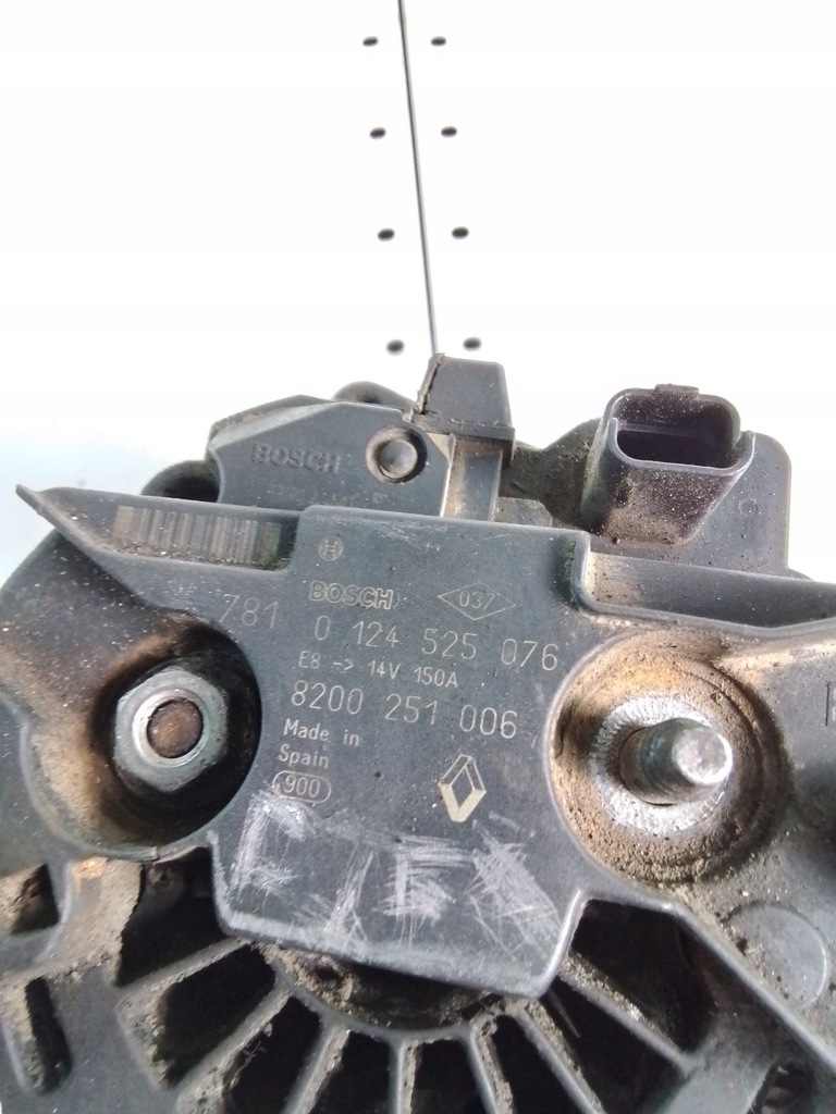 фото №4, M210 генератор renault master 2.5dci 012452076 8200251006