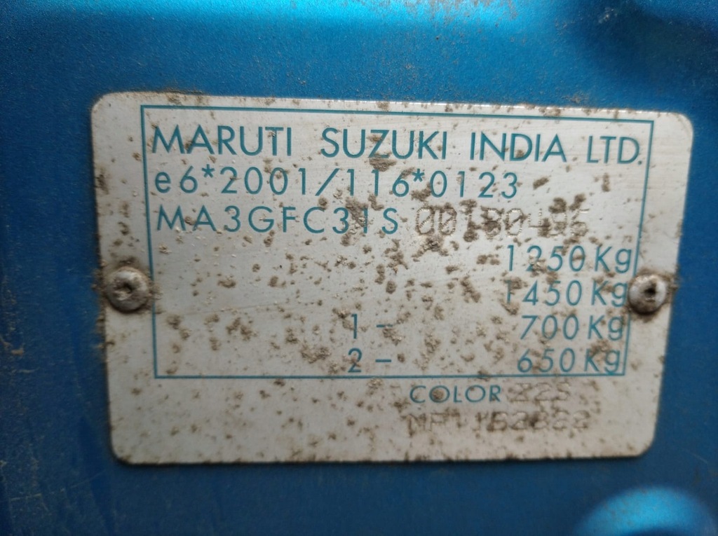 фото №15, Suzuki alto 7 vii gf 5d 09-14 дверь левая задняя задние z2s