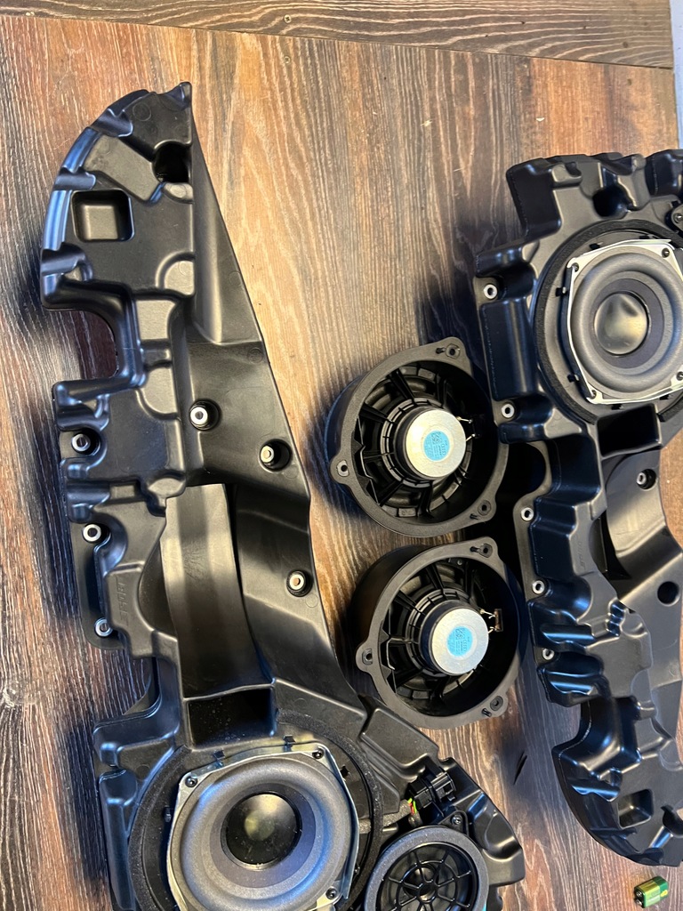 фото №5, Audi q7 4m аудіосистема динаміки двері комплект kpl bose