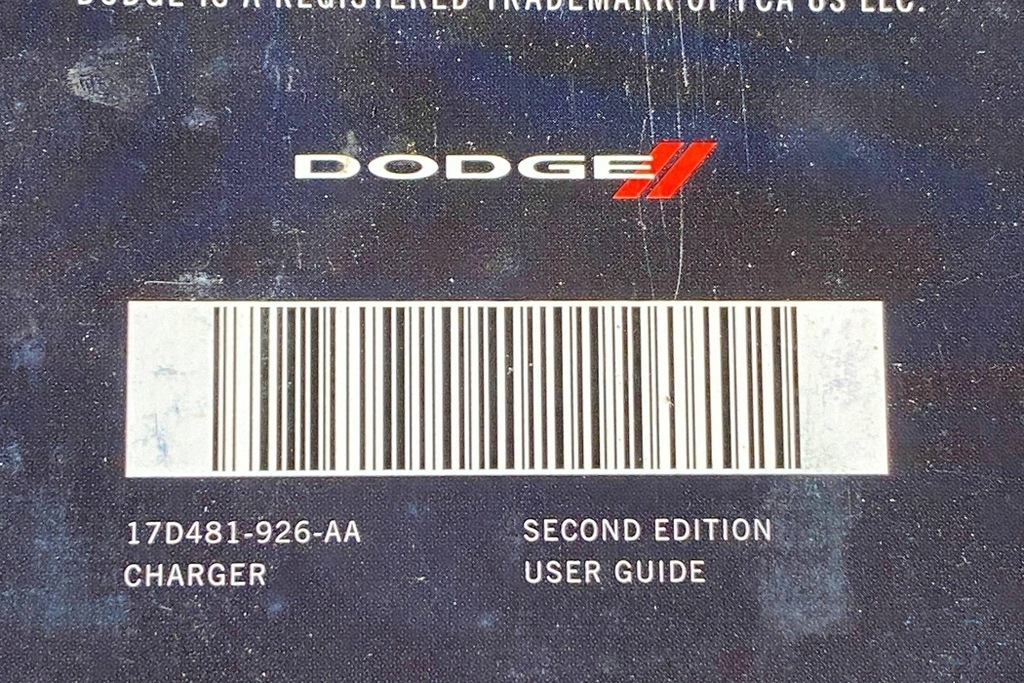 фото №14, Книга сервісна dodge charger 17d481926aa 3.6l бензиновий 218kw 2017