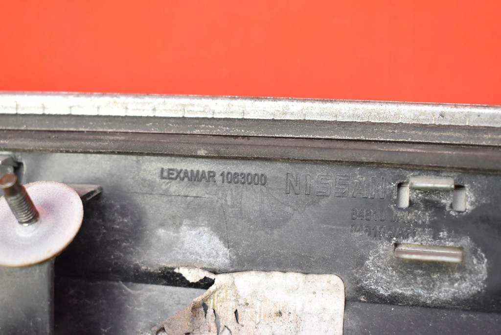 фото №7, Накладка кришки задня задня kh3k 84810ja000 nissan altima 4 iv l32 sedan 07-12