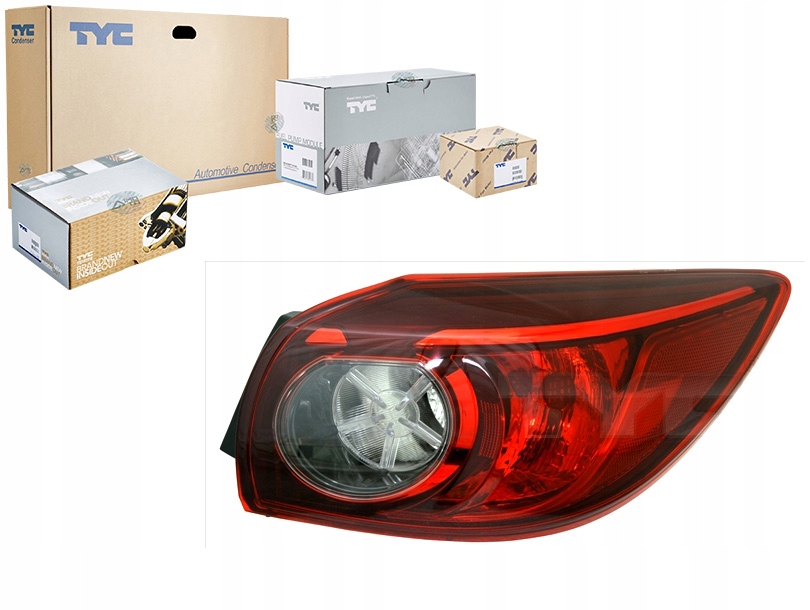 фото №1, Лампа задня p mazda 3 bm хетчбек 09.13-02.17 tyc