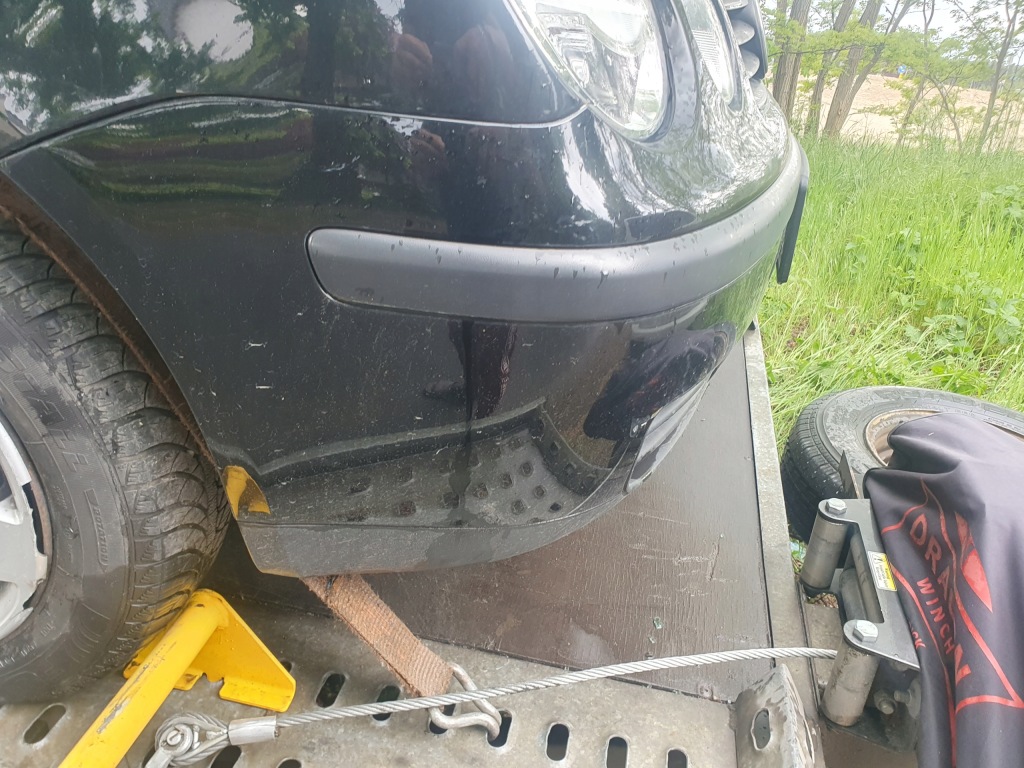 фото №9, Бампер перед передній vw volkswagen polo 9n 03r 3d 1.2b l041 чорний ідеальний стан