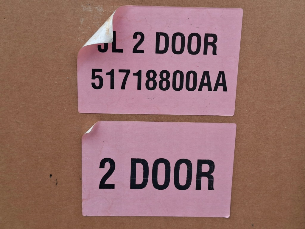 фото №10, Крыша жёсткий hardtop kompletny 2d jeep wrangler jl 17- 5vn23tzzan 51718800aa