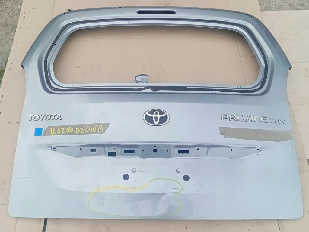 фото №8, Крышка багажника задняя задняя toyota proace city citroen berlingo opel combo iv rifter