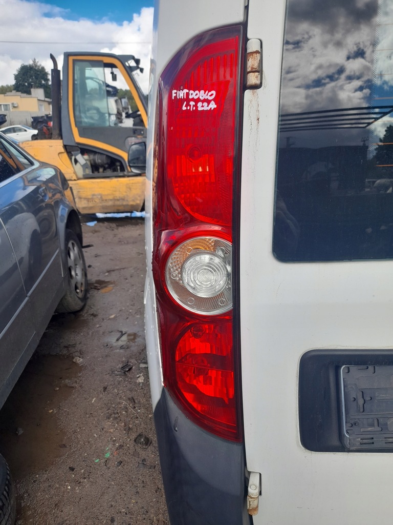 фото №9, Fiat doblo ii лампа левый задняя левая задняя