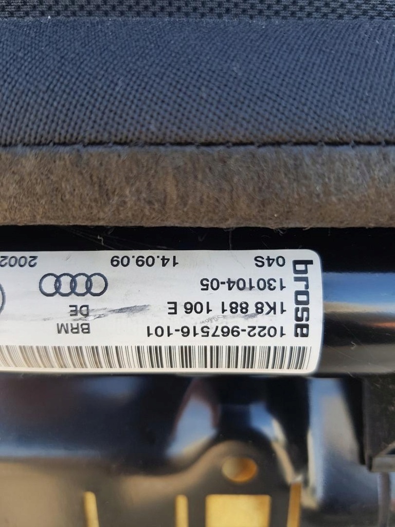 фото №8, Сидіння правий перед подушка безпеки volkswagen scirocco