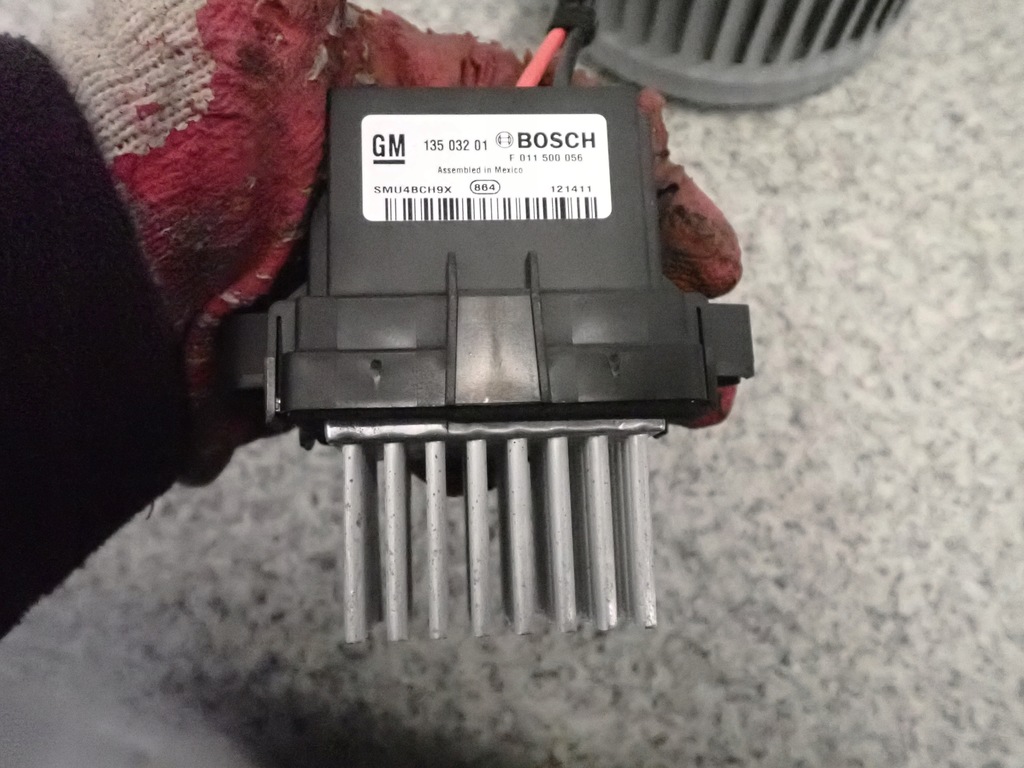 фото №5, Chevrolet cruze 08-12 вентилятор отопителя