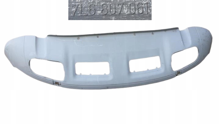 фото №1, Спойлер бампера перед vw touareg 7l6807061