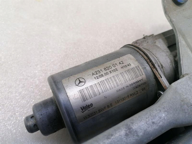 фото №9, Mercedes sl r231 a2318200640 дворник двигатель rhd