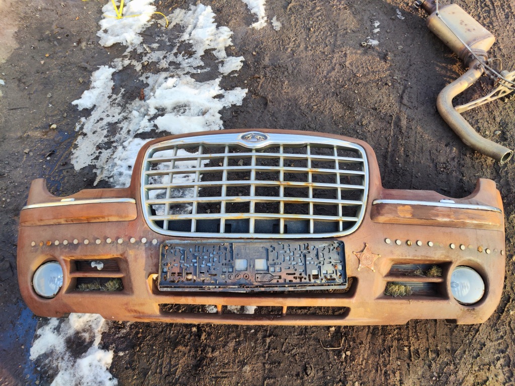 фото №1, Chrysler 300c бампер перед передний kompletny