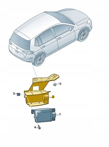 фото №1, Кронштейн 3v5907455a skoda superb