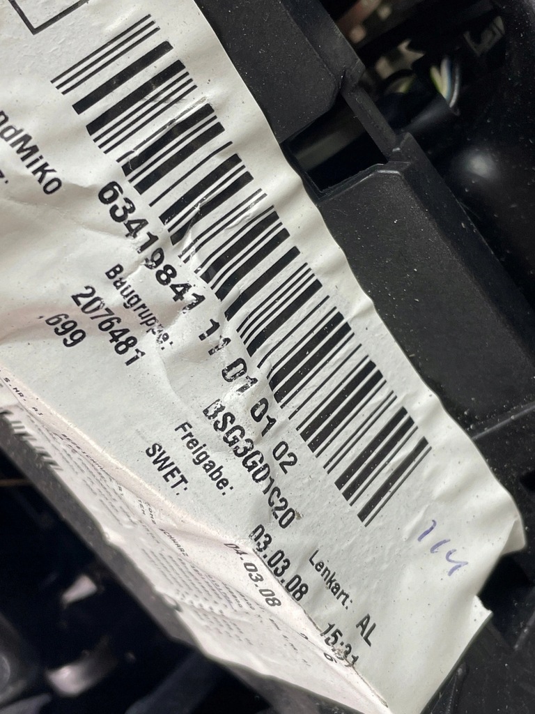 фото №8, Bmw e92 туннель средний kompletny бардачок 6961645