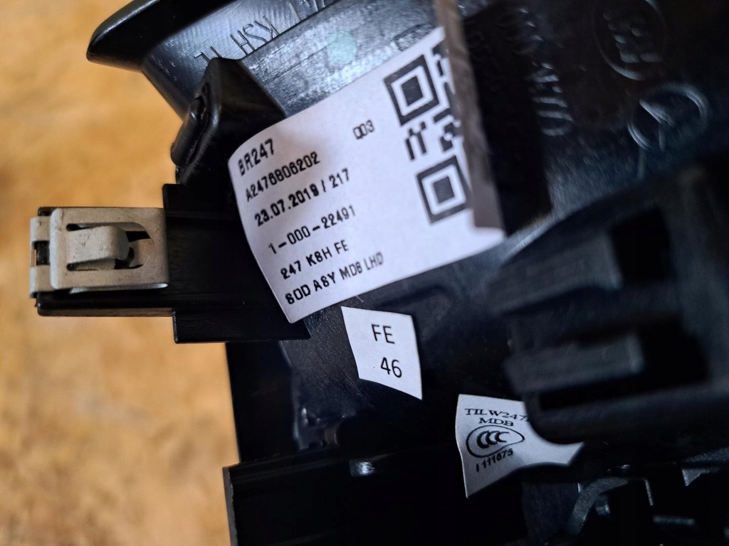 фото №5, Mercedes w247 b-klasa решётки обдув europa