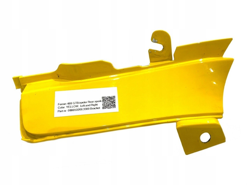 фото №1, Ferrari 488 gtb spider кронштейн спойлер 86653300