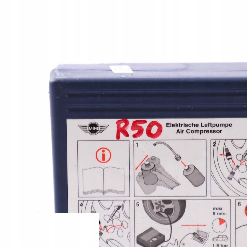 Mini cooper r50 r53 r55 r56 r57 компресор помпа накачування kół 6762286 Оригінал