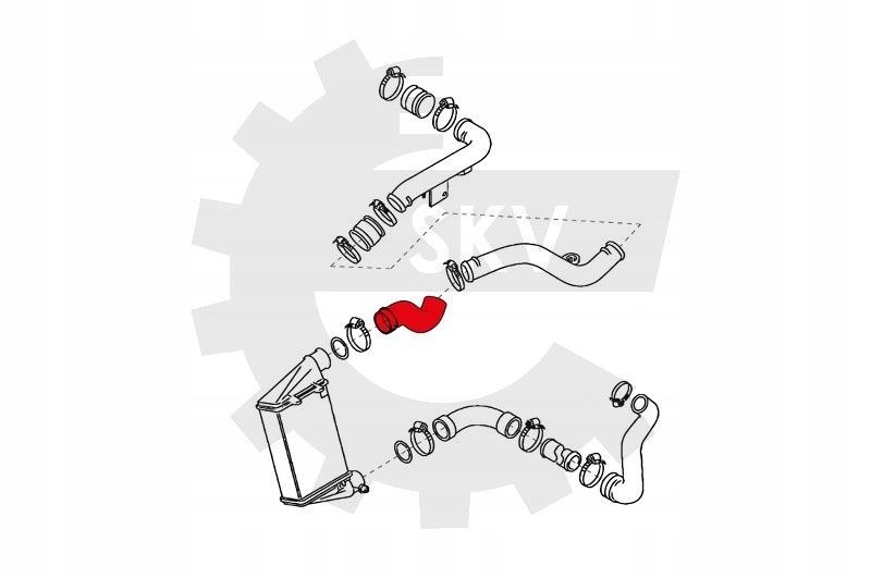 Шланг турбины audi a4 a6 golf passat 058145856a Цена