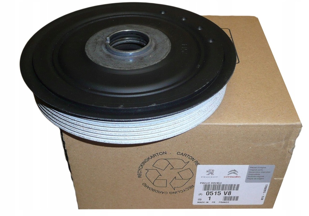 фото №1, Шкив коленчатого вала berlingo c2 307 407 0515.v8 org